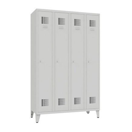 Sum 341 W metal wardrobe on legs, width 1200 mm