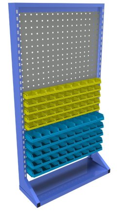 Stationary one-sided panel with equipment PSZ_13_A_VAR_4