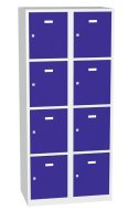 Metal cabinet with lockable boxes type A8244