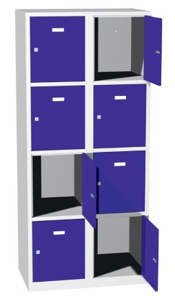 Metal cabinet with lockable boxes type A8244 - 5