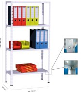 Kovona Screw shelf rack 50 kg type N745K1