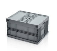 Folding crate with lid 965844