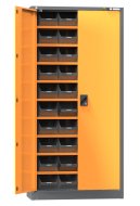 ESD cabinet with plastic boxes UK1-B11ESD (2 models)