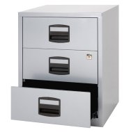 Metal filing cabinet Bisley PFAM3S - mobile