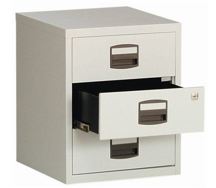 Metal filing cabinet Bisley PFAM3S - mobile - 1