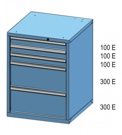 Drawer cabinet ZB 99-3 - 2