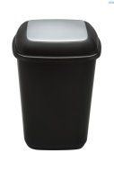 Plastic trash can QUATRO 659-04