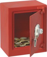 Cash box HUCHAS red