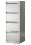 File cabinet A4 metal four drawers Bisley BS4E/A4