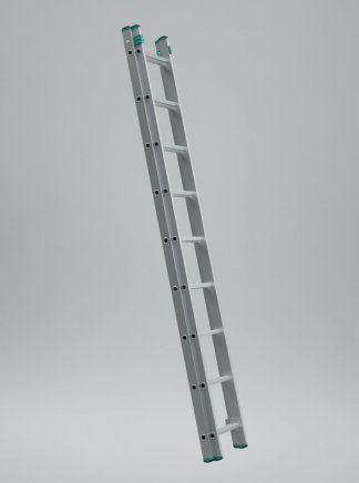 Two-part extendable ladder Eurostyle 7216