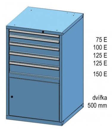 Drawer cabinet ZB 120-2 - 2