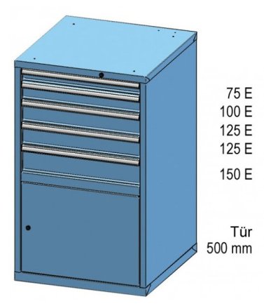 Drawer cabinet ZB 120-2 - 3