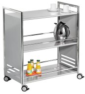 Metal serving trolley 3371