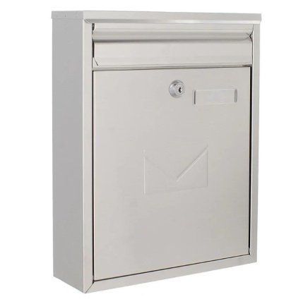 Mailbox Como stainless steel