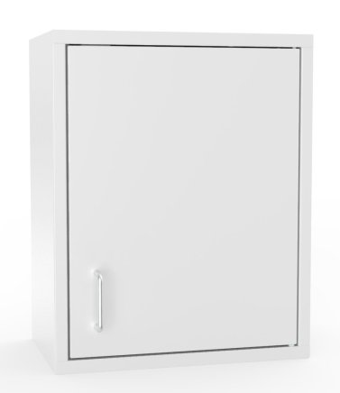 Hanging cabinet with solid doors SZL