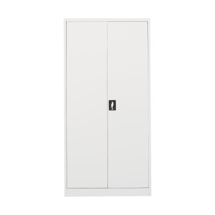 Sheet metal shelf cabinet with inserted door C01 white - 2