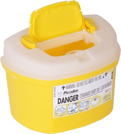 Containers for sharp hospital waste 3.5 l UN 3291