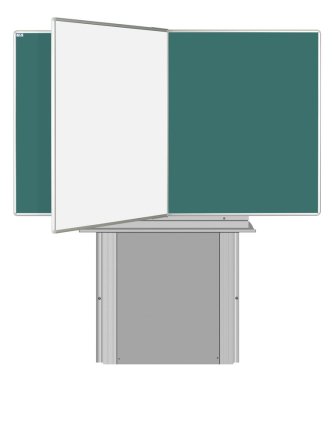 Two-part blackboard for marking with marker and chalk - PIVOT KB+KZ (4 models) - 6