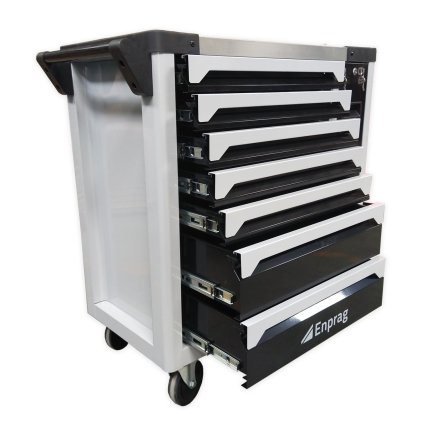 Workshop trolley for tools XT-007 + Tool set in foam insert - 3