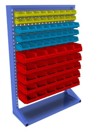 Stationary single-sided panels with medium equipment (6 models)