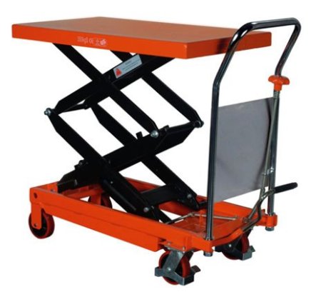 Lifting work platform with foot control ZPX 35D