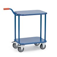 Platform steel trolley with handle KF 99