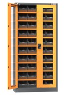 ESD cabinet with plastic boxes UK1-B11SESD