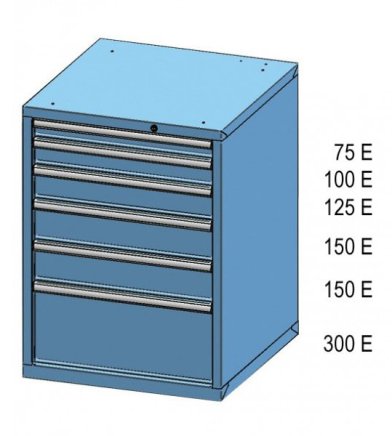 Drawer cabinet ZB 99-4 - 2