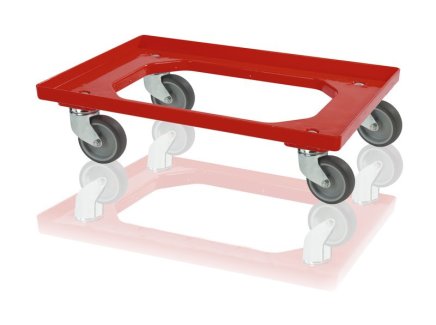 Chassis under crates - 4 swivel wheels (6 models)