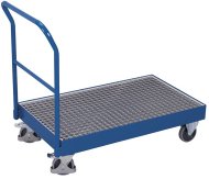 Industrial trolley with catch grate sw-600.121