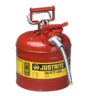 Ventilated safety container for combustibles with a volume of 7.5 l