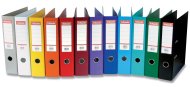 Esselte all-plastic lever binders 75 mm - color blue