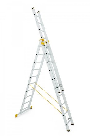 Three-part universal ladder Forte 8614