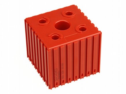 Plastic box for storing electrode holders 80x80