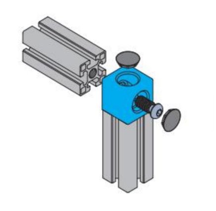 Cubic coupling 40x40 - 2