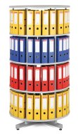 Revolving filing cabinets - 4 floors