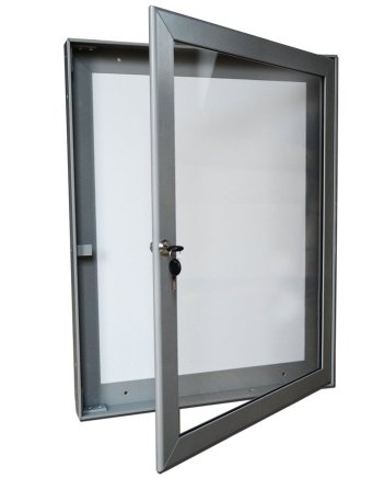 One-wing single-sided display case H40 - 9 x A4