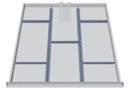 Metal division of sockets 135A