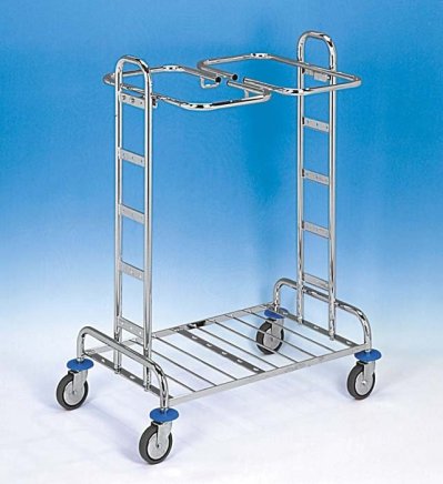 Waste and laundry sorting trolley Kombi (4 models)