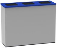 Metal waste bin KOS 1295 complete