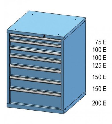 Drawer cabinet ZB 99-6 - 2