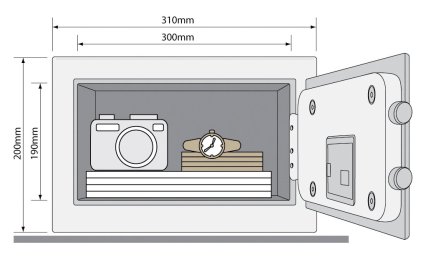 Yale Value Small YSV 200 furniture safe - 2