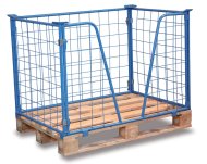 Pallet fence with cutout pa-080.023 (8 models)