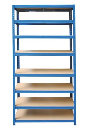 Screwless shelf rack RHU 4010-2500-8