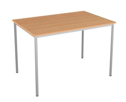 Dining table - round base 50 mm - top 1200 x 800 mm