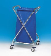 Waste and laundry trolley X