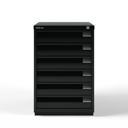 Bisley F6E metal filing cabinet - 3