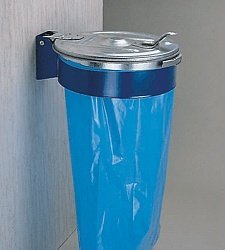 Wall-mounted outdoor trash can 1022 - 3