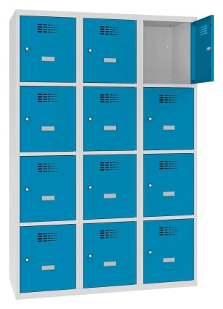 Sus 434 W metal wardrobe, width 1200 mm - 4