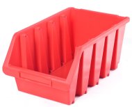 Ergobox 4 plastic container - color red